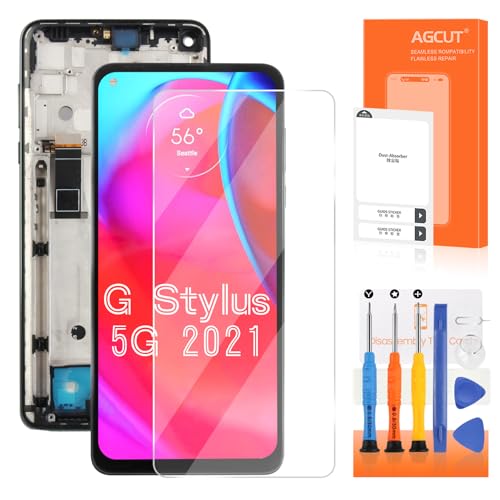 Pantalla para Moto G Stylus 5G 2021 LCD XT2131 con marco completo