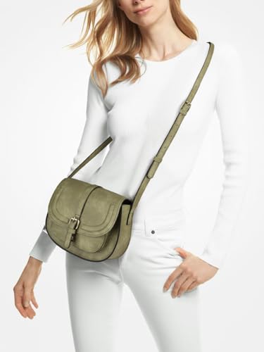 Image of AFKOMST Crossbody Bags for Women,Small Saddle Purse and Boho Cross Body Handbags,Vegan Leather