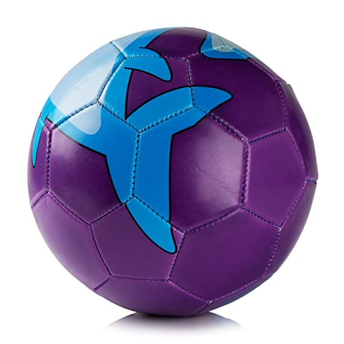 Western Star Cute Soccer Ball For Kids Size 3 - Lightweight - 5 Characters - Youth & Adult Soccer Players Long-Lasting Construction & Attractive Soccer Gifts (Finn The Shark) #TOP1