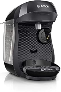 Bosch Hausgeräte TAS1003 Tassimo Ekspres Jednofiliżankowy, Plastik, 1400 W, 0,7 L, Czerwony/Czarny