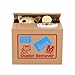 Fyearfly Münze stehlen Spardose, Katze Spardose Spardose, automatisch stehlen Münzen Penny Cents Sparschwein Spardose Weihnachten Geburtstagsgeschenk für Kinder Kind