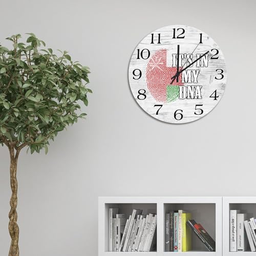 Horloge murale drapeau Oman idée cadeau salon et chambre 30cm