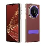 ZAGLDD Compatible with Huawei Mate XT Case with Screen Protector,Stand Modes Kickstand Compatible with XT Cover, Military Grade Shockproof Light Weight Protective Case, Crystal Clear (Purple)