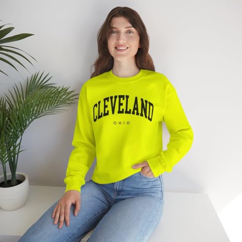 Cleveland Ohio Adult Unisex Crewneck Sweatshirt2