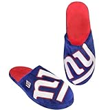 FOCO NFL 2011 Big Logo Men Slipper Tpr Sole, New York Giants, Large