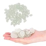 Pwshymi Buen Material de Piedra Luminosa para el hogar para la decoración(True Color)