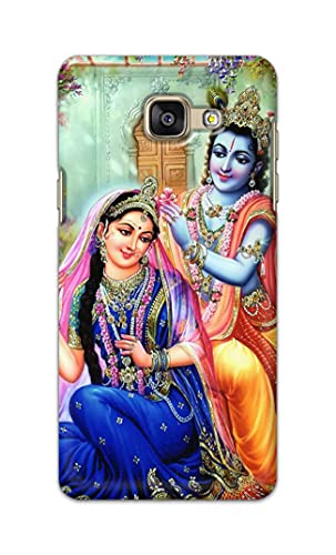 Image of PRINTFIDAA Printed Hard Back Cover Case for Samsung Galaxy A5 2016 Back Cover (Radha Krishna) -1803
