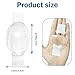 2 Pcs Eye Shield,Self Adhesive Clear Eye Patch Eye Shield After Cataract Surgery Breathable and Comfortable Eye Protection (Clear White)