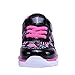 AkkPeiex Kids Led Shoes Toddler Girls Fashion Light Up Sneaker(Multi/Black,9)