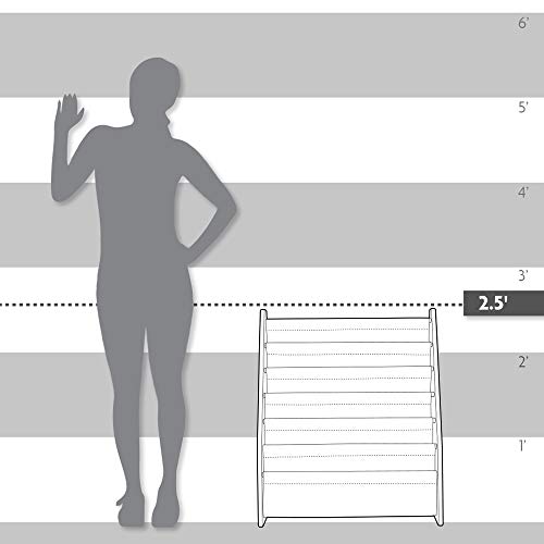 Humble Crew Super Sized Kids 6 Shelves Bookshelf, Natural #TOP5