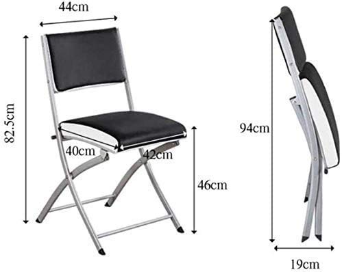 Chaise longue de terrasse inclinable pliable de jardin et siège d'ordinateur acier - 3