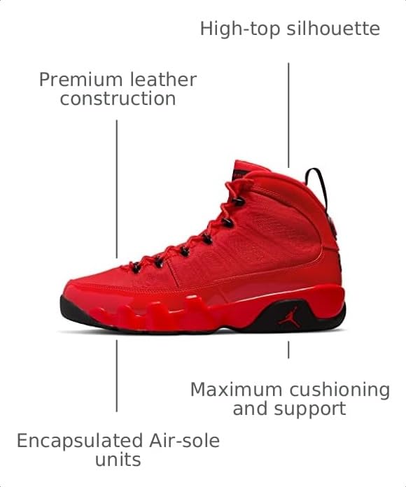 Image of Nike Mens Air Jordan 9 Retro