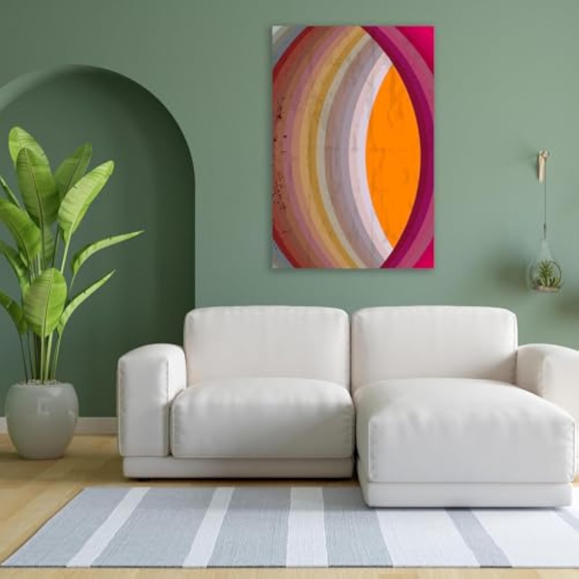 Abstract Artwork D173 Peel & Stick Vinyl Wall Sticker