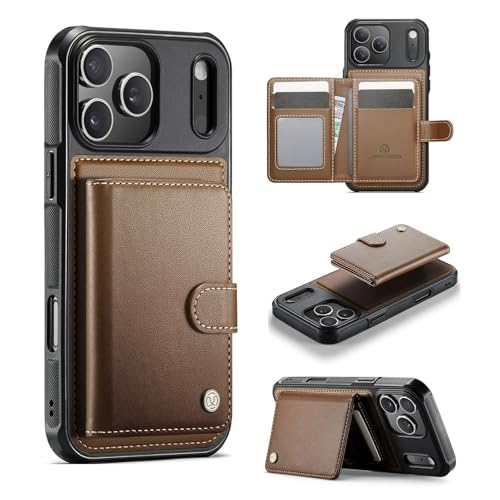 Étui cuir iPhone 12 Pro marron idéal pour simplifier vos trajets urbains sans portefeuille