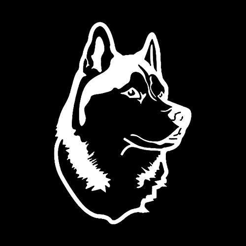 Appiu - Adesivo intagliato per auto con cane Husky...