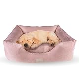 Photo Gallery ligo buddy confort elegance - cuccia per cani lettino per cane realizzata in italia. cuscino materasso per cane cuccetta completamente sfoderabile e lavabile. xs/s: 50 x 60 cm, rosa