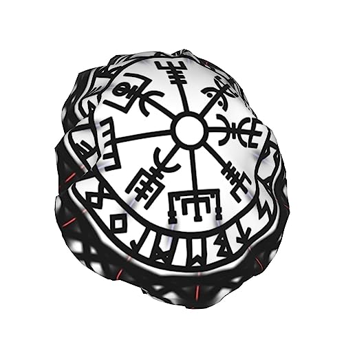 Bonnet de douche imperméable vegvisir réutilisable à double couche pour bain - 3