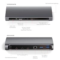SATECHI Dockingstation 12-in-1, Thunderbolt 4, 96W, HDMI, 40Gbps – Ansicht 2