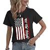 ANIXAY Women Casual Funny Short Sleeve Round Neck Basic Bears Shirts Graphic Vintage Tees Summer