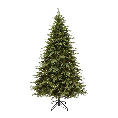 NOMA 7.5-Foot Pre-lit Christmas Tree with Lights | Appalachian Pine | 600 Color-Changing
