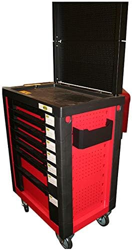 Benson BT010360 Tool Trolley Bottle Holder Workspace Storage Organiser Garage