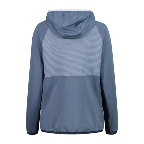 Sudadera de senderismo CMP forro polar mujer chaqueta montaña transpirable con capucha 36E5106 2