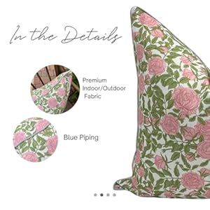 Floraloutdoorpillowcoverwaterresistantforpatiodeckseatingoliviagrandmillennialoutdoorpillowcover20x20 Urban Country Home Decor Floral outdoor pillow cover water resistant for patio deck seating olivia grandmillennial outdoor pillow cover 20×20 urban country home decor