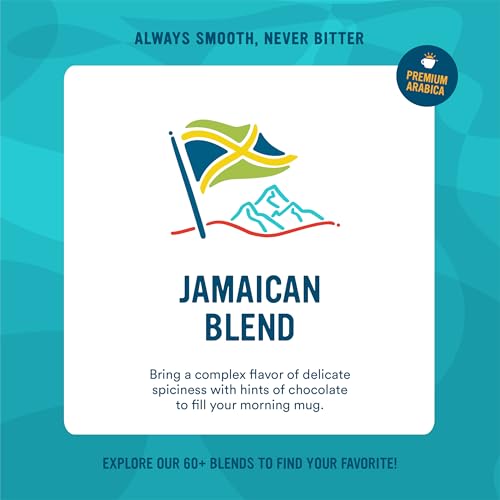 Image of Cameron's Coffee Roasted Ground Coffee Bag, Jamaican Blend, 28 Ounce