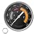 3695528R06 Analog Smoker Temperature Gauge Compatible with Oklahoma Joe's Smokers and Most 13/16-inch Opening Charcoal Grills & Charcoal Smokers, BBQ Temp Gauge Stainless Steel Thermometer (1pack)