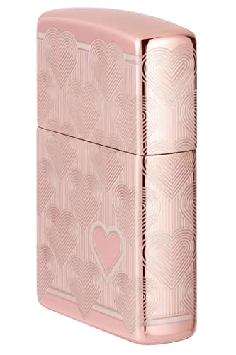 Encendedor Zippo grabado personalizado diseño corazón miniatura 4