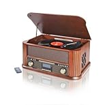 Plattenspieler, CD-Player, DAB/FM-Radio, Kassettendeck