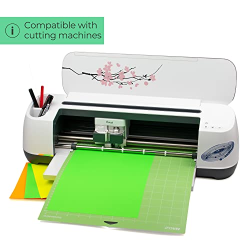 Evergreen Goods 10 A4 Bögen Neongrün Fluoreszierend Farbe Selbstklebend Stickerpapier | Laser Bedruckbar Scherenschnittpapier | Ideal Für Marker Zur Herstellung Von Fetten Zeichen