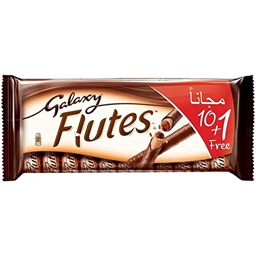 Galaxy Flutes Chocolate 10+1 Free Pack 22.5 g