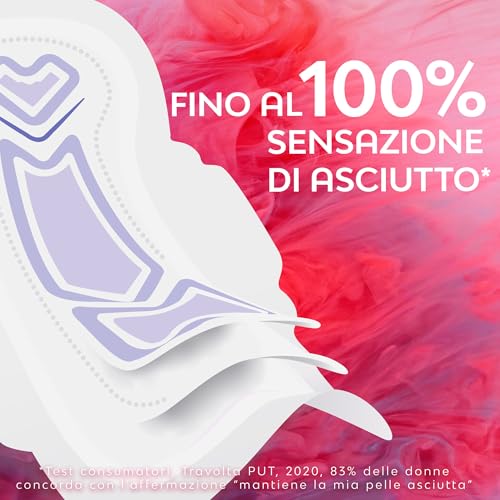 NUVENIA Ultra Giorno Ali 84 Assorbenti, 6 Confezioni da 14 Assorbenti, Maxi scorta per comfort e protezione, flussi normali - Immagine 3