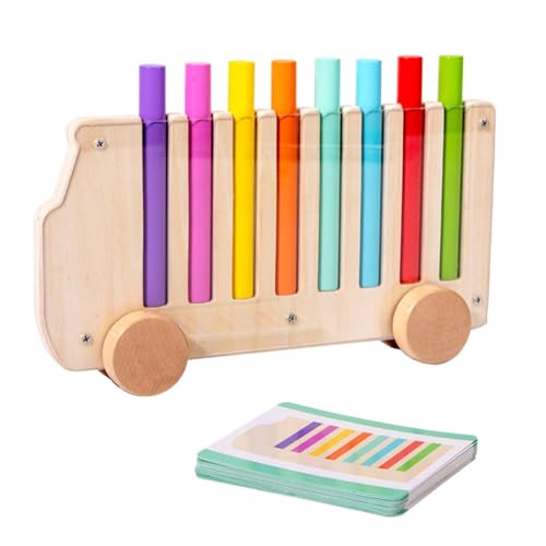 Juguete educativo no tóxico para emparejar colores jugando