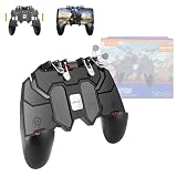 Controle Gamer com Gatilhos e Suporte para Celular, Bluetooth, Preto, CON-7436, 160g