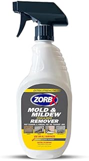 ZORBX Extra Strength M&M Remover and Cleaner - Bleach Free Cleaner Spray | Scrub Free Formula | All-Purpose Odor Remover for Carpet, Bathroom, Walls, Wood, Shower and Car - 24 FL Oz