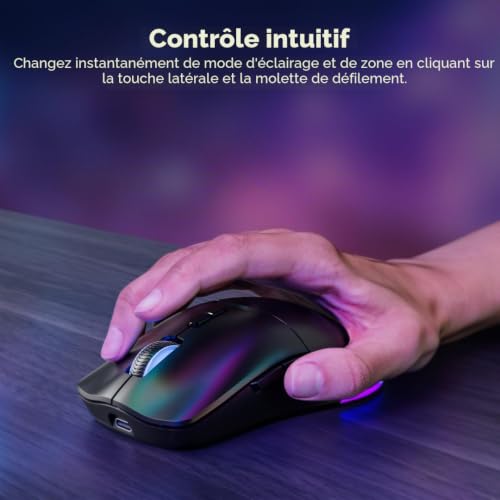 Optique Sans Fil Lenovo Legion M220 5000DPI RGB - vue 7