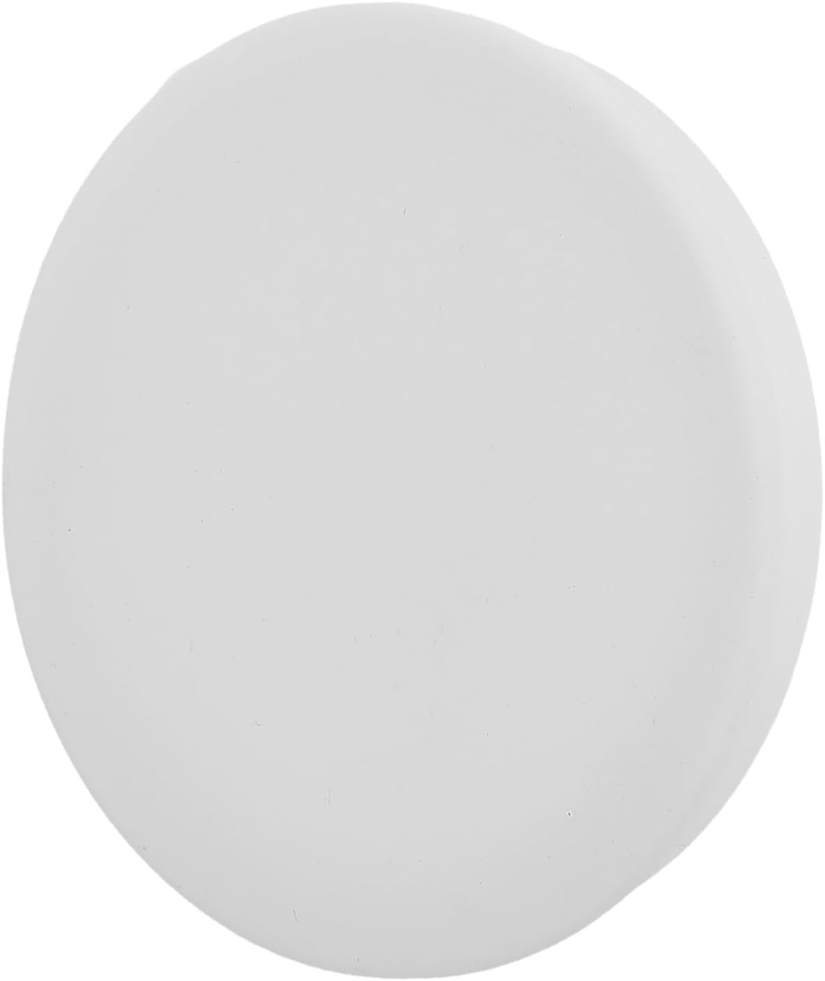 Luxshiny Silicone Bathtub Drain Stopper for Bathtubs and Washbasins, White Round Plug Fits 3.5 Inch Hole Antishock and Buffer Protection for Bathroom Use