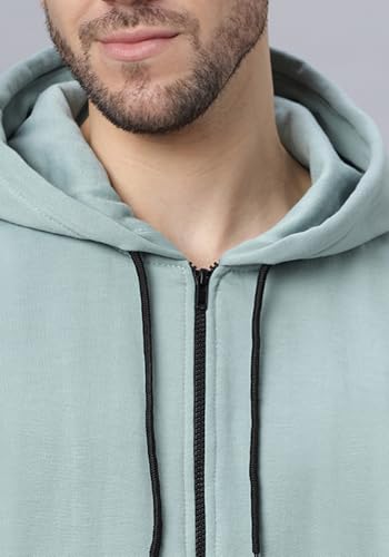 Image of Wear Your Opinion Men's Plus Size Fleece Zipper Hoodie Jacket