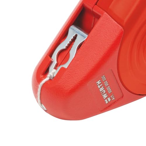 Würth Schlagschnurgerät Chalkline 30m, leichtes Magnesiumgehäuse mit Edelstahl Gürtelclip 071370240