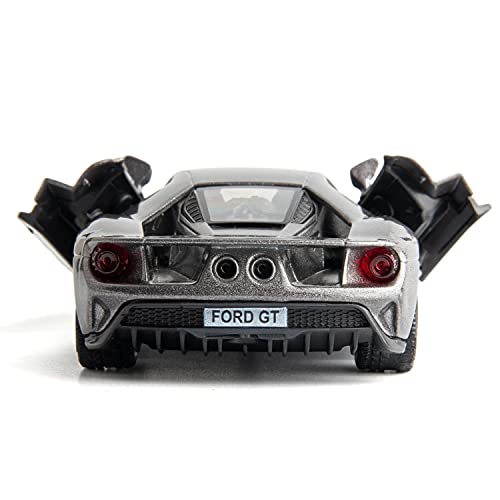 Rmz City 1:36 Scale Diecasting Alloy Car Model Ford Gt Toy Car, Pull Back Vehicles Toy Car For Toddlers Kids Boys Girls Gift Gray #TOP5