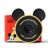 Mickey Mouse Mini Kids Toy Digital Camera & Video Camcorder for Ages 3-5, Teens and Adults, Selfie Lens, 20+ Filters, 12MP, 32GB, 1.55