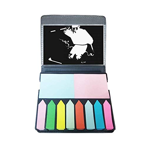 Marque-page de ski noir en boîte cadeau pour passionnés de lecture