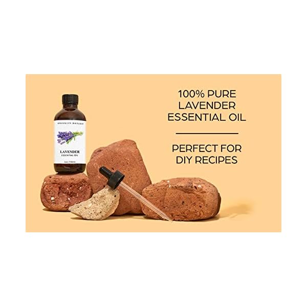 Brooklyn Botany Lavender Essential Oil – 100% Pure and Natural – Therapeutic Grade with Dropper - for Aromatherapy and Diffuser - 4 Fl. OZ - Image 6