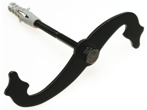 Herrajes Mengual - Cortavientos Ventana Helice Con Tirafondo - Negro En Oferta Retenedor Contraventana 1 105X131Mm. Neg