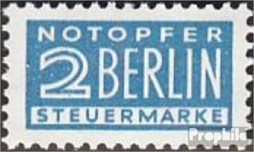 Sellos Bizone Z6V Prophila de la víctima de emergencia de Berlín de 1950