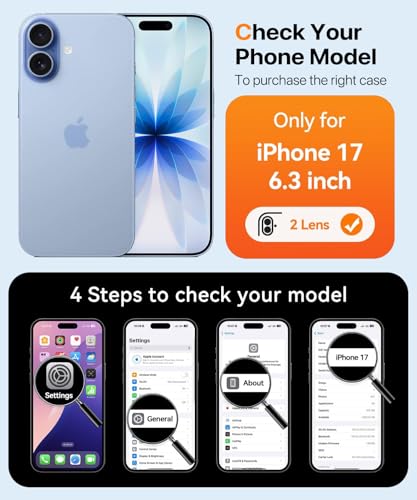 Coque antichoc iPhone 17 Lifedance protège-écran robuste contre fissures et chutes - 6
