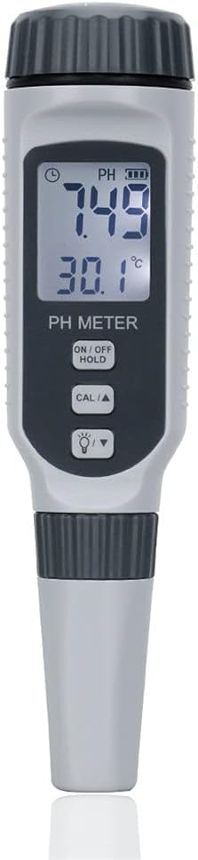 Professional Pen Type PH Meter Portable PH Water Quality Tester Acidometer for Aquarium Acidimeter Water PH Acidity Meter PH818