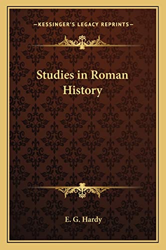 Studies in Roman History